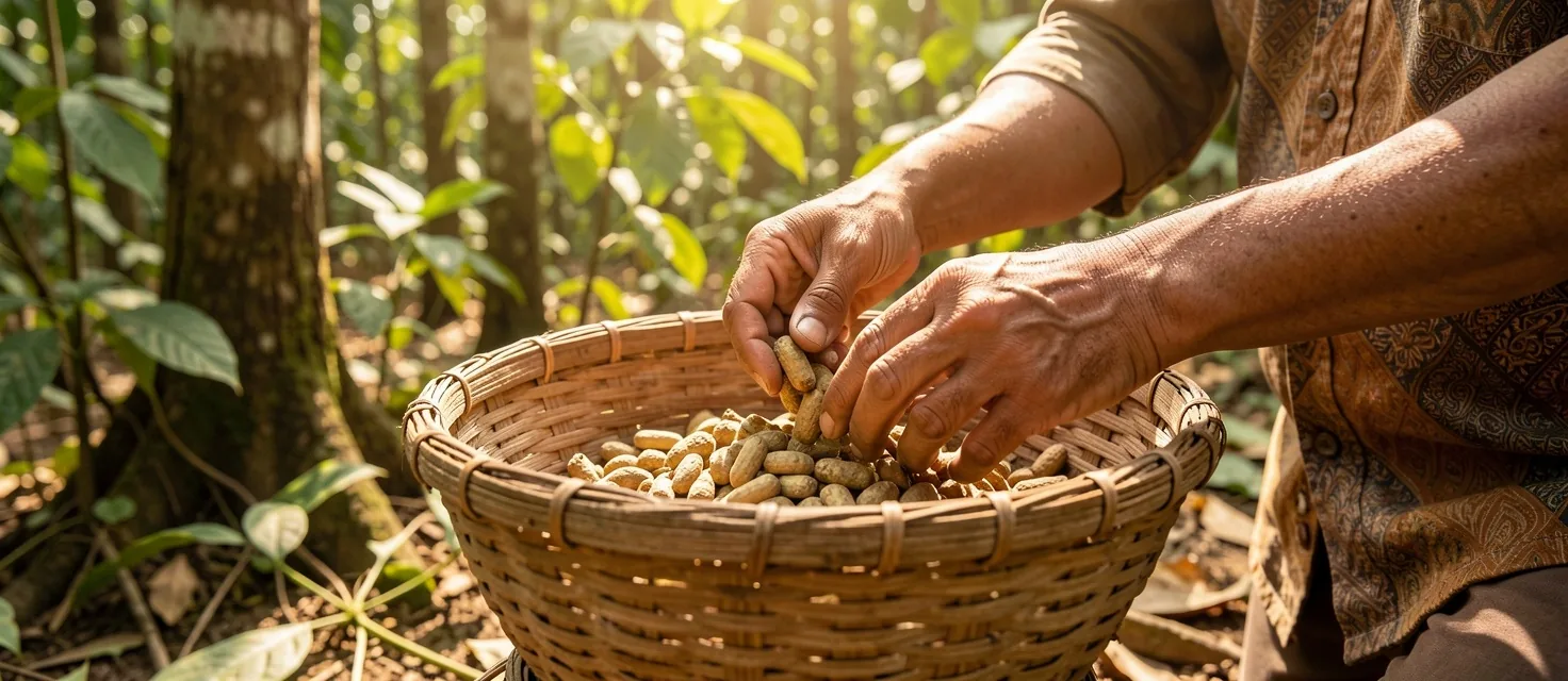 Sustainable sourcing environment for VitaMan ingredients