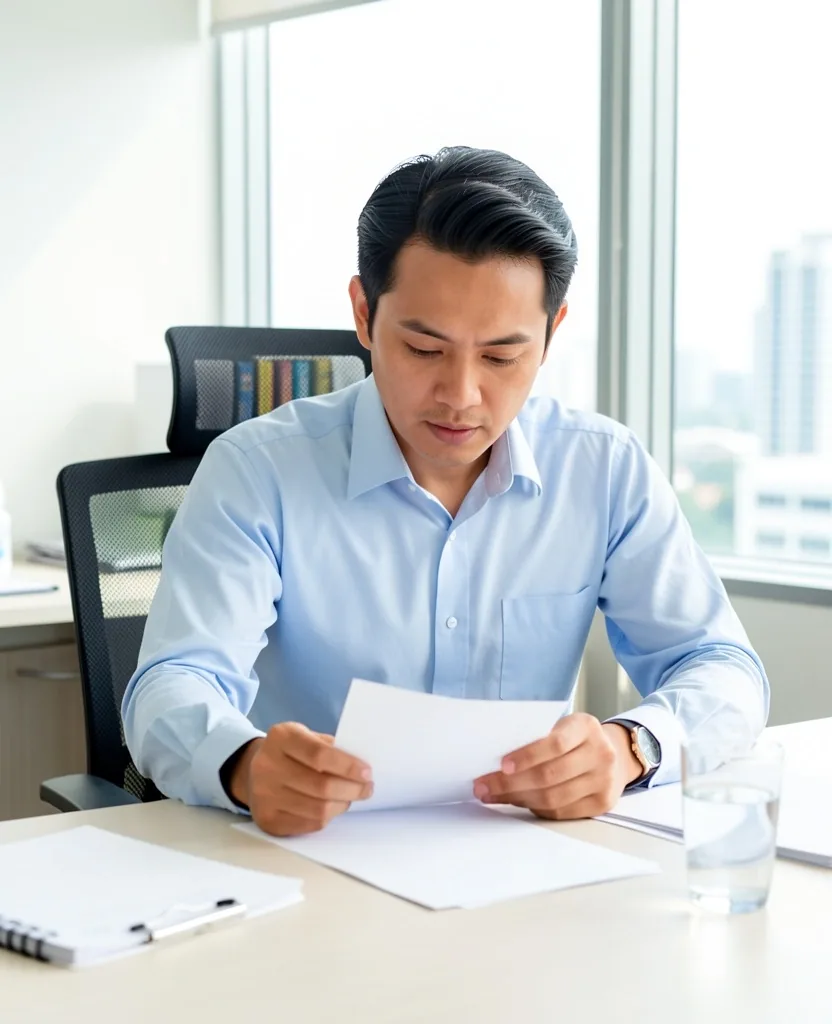 Professional man maintaining nutrition during the workday